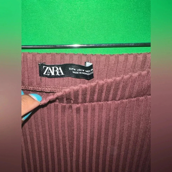 COPY - Zara Brown Leggings size Medium - Picture 4 of 4